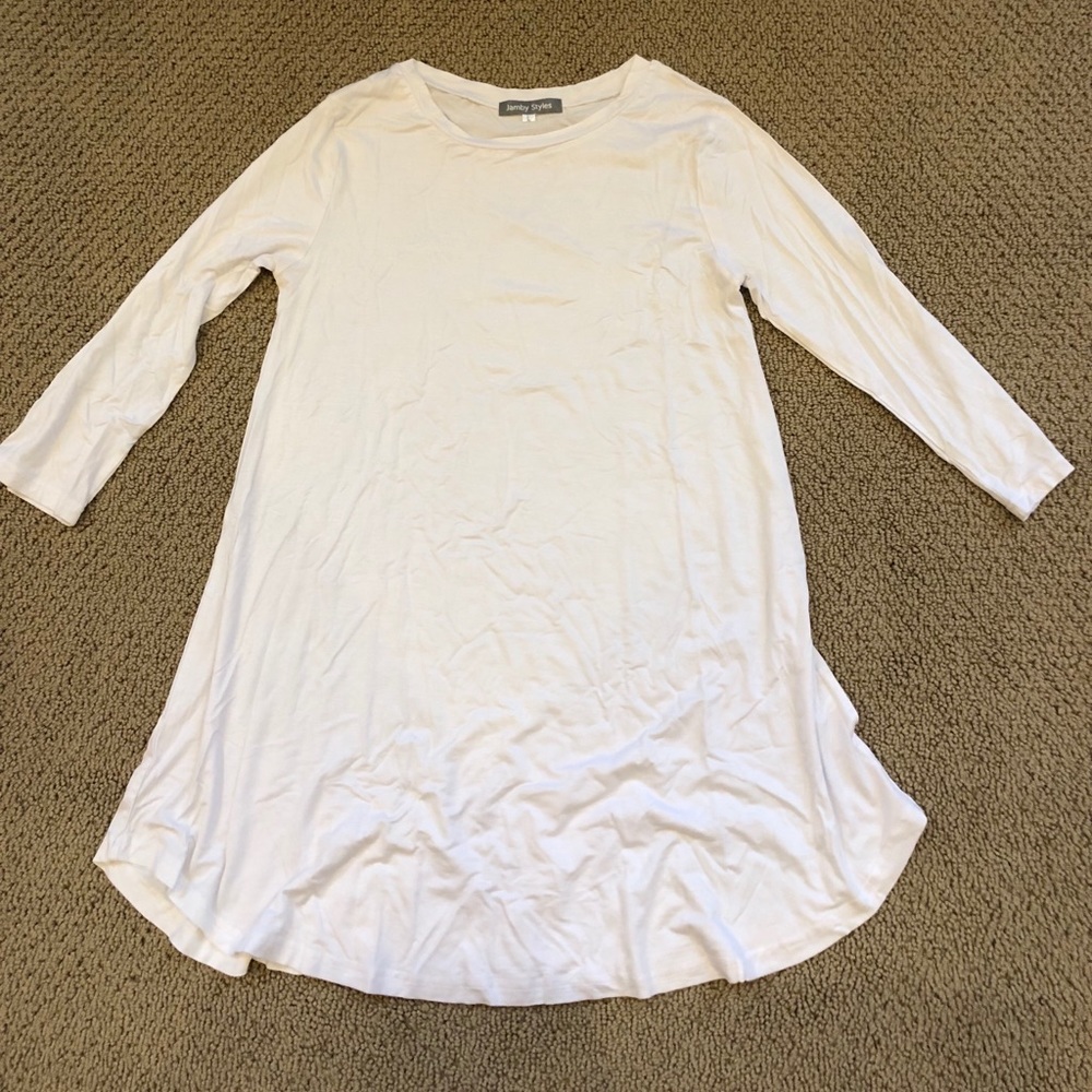 3/4 A Line Tunic Top